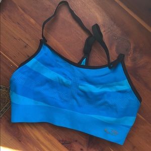 Champion blue sports bra